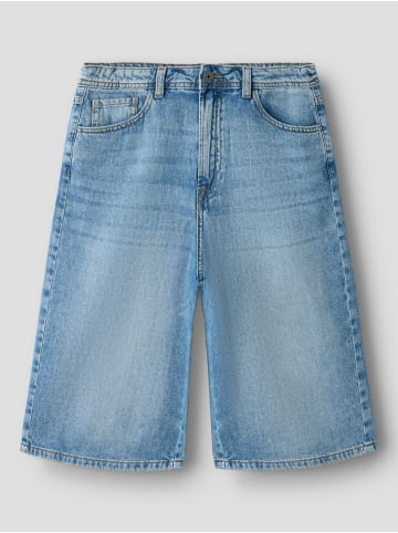 TWO SOON Jeansshorts in Medium Blue Denim
