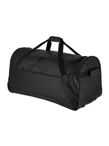 travelite Basics 2 Rollen Reisetasche 71 cm in schwarz
