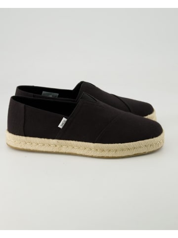 TOMS Espadrilles in Schwarz