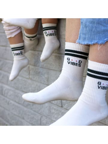ewers Socken Good Vibes Mini Me in latte
