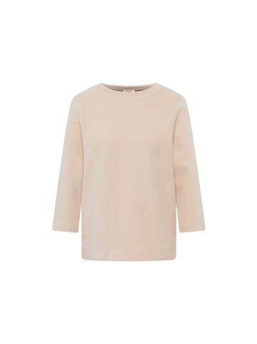 Cecil Langarmshirt in oat milk beige
