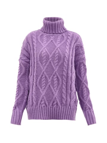 Sookie Damen Rollkragenpullover in LAVENDEL