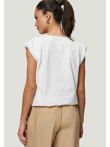 Zero  Rundhals T-Shirt für Damen in weiß