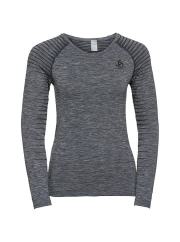 Odlo Longsleeve BL TOP Crew neck l/s in Dunkelgrau