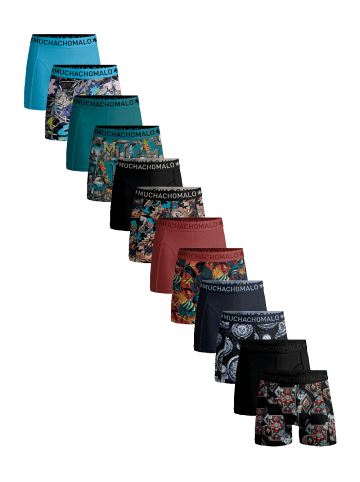 Muchachomalo 12er-Set: Boxershort in Mehrfarbig - für Herren
