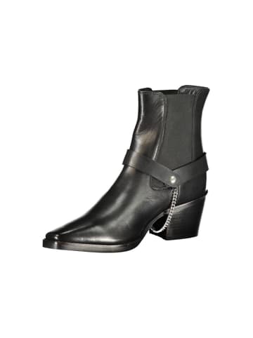 CAFèNOIR Schwarz Damen Ankle Stiefel aus Leder