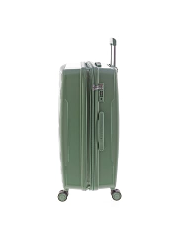 Gladiator 3500 4 Rollen Trolley 75 cm mit Dehnfalte in jade green