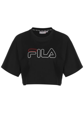 Fila T-Shirt Jamielle Wide in schwarz