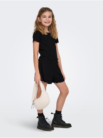 KIDS ONLY KOGNELLA WIDE SHORTS in black