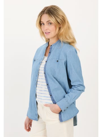 Camel Active Jeansbluse aus reiner Baumwolle in Denim