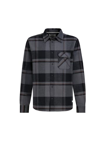 Eight2Nine Langarmhemd in check: tahiti pearl grey-black