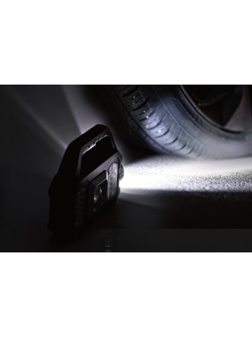 EASYmaxx Solar-Arbeitsleuchte mobil 3,7V schwarz  Schwarz