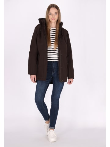 DreiMaster Damen Winterjacke in Dunkelbraun
