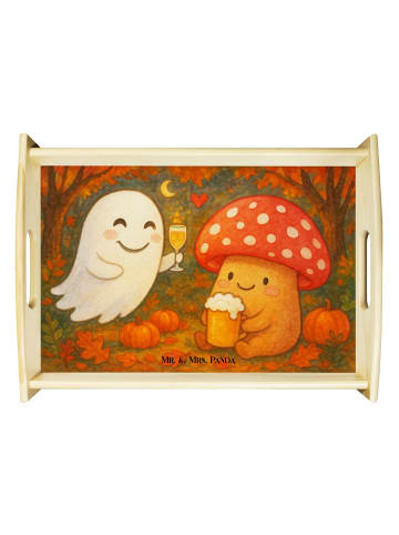 Mr. & Mrs. Panda kaffeetablett Gespenst Prost Design ohne Spruch in Weiß