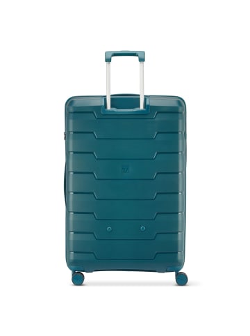 Roncato Skyline 2.0 4 Rollen Trolley 79 cm mit Dehnfalte verde bottiglia