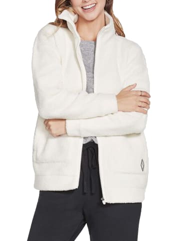 Skechers Sweatjacke GO LOUNGE DOWNTIME JACKET in weiß