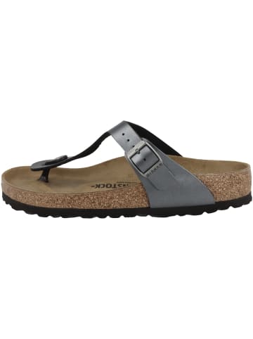 Birkenstock Zehensandale Gizeh Birko-Flor normal in schwarz