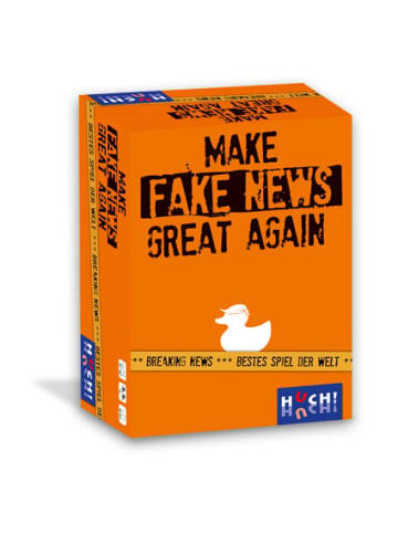 HUCH! Partyspiel Make Fake News Great Again in Bunt