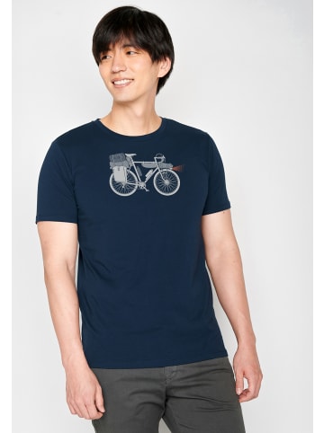 GreenBomb T-Shirt Bike Night in Marineblau