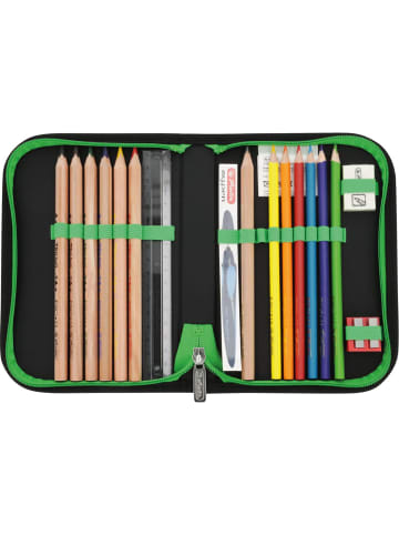 Herlitz Schulranzen SoftLight Plus Polyesther 280x380x230mm Greenline Explorer