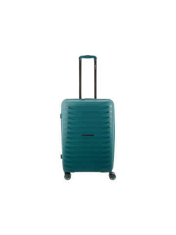 Franky PP15-69DF Spinner Gr. M mit TSA-Zahlenschloss Dehnfalte teal