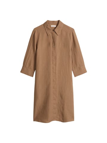 Marc O'Polo Leinenkleid loose in Burnt Brown