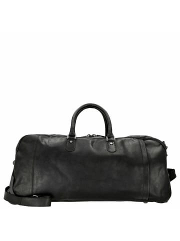 The Chesterfield Brand Jayven - Rollenreisetasche Leder 60 cm (black) in schwarz