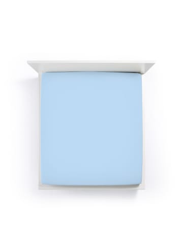 Formesse Spannbettlaken Bella Donna Jersey in Hellblau