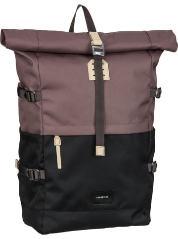 SANDQVIST Laptoprucksack Bernt Rolltop Backpack in Multi Lilac Dawn