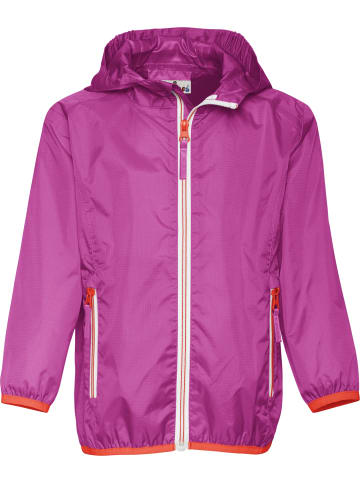 Playshoes Kinder Regenjacke "Regenjacke faltbar" in Lila