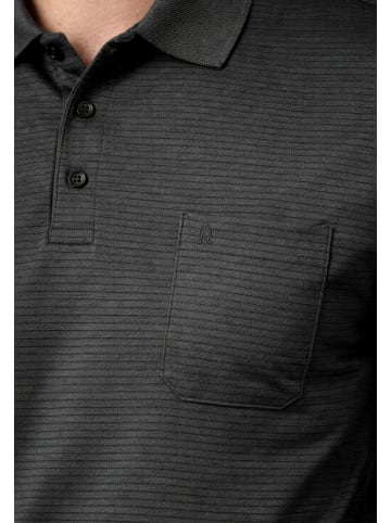 Ragman Poloshirt in dunkelgrau