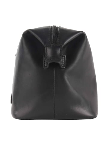 Jost Aarhus Kulturbeutel Leder 22 cm schwarz