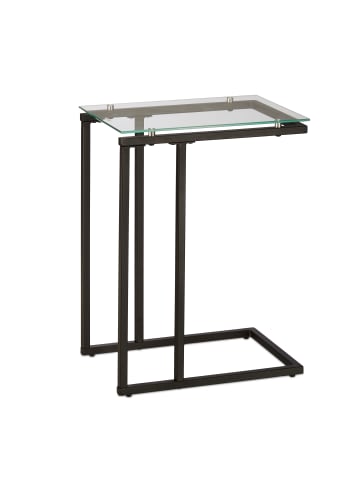 Beistelltisch in Schwarz - (B)30 x (H)60 x (T)45 cm