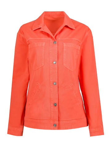 Gina Laura Jeansjacke in hellorange