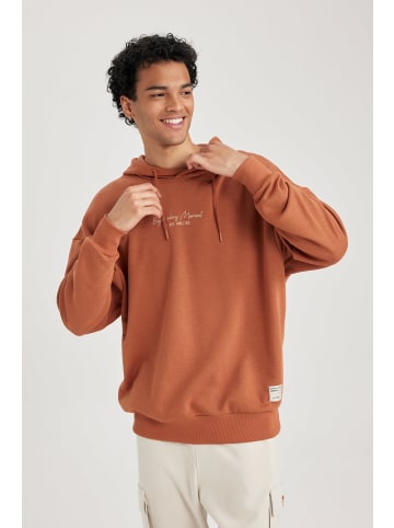 DeFacto Sweatshirt in Dunkelorange