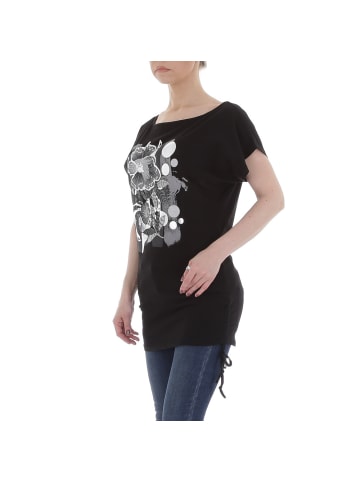 Ital-Design Top & Shirt in Schwarz