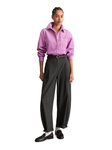Marc O'Polo DENIM Cordbluse relaxed in Smoky Grape