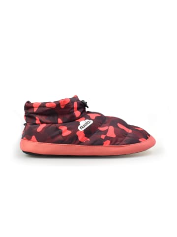 nuvola Hausschuhe "Boot Home Printed 21 Camuffare" in Rot