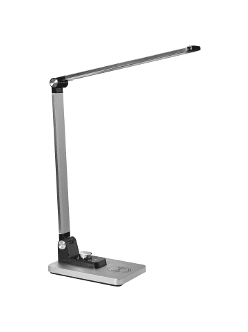 Beliani Büroleuchten ENIF in Silber - (W) 14 x (H) 41 x (L) 35 cm