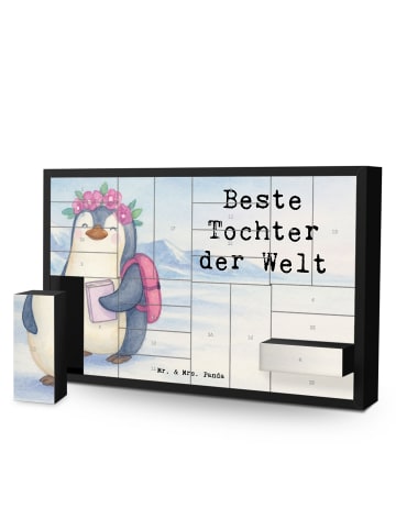 Mr. & Mrs. Panda Adventskalender Selbst Befüllen Pinguin Beste T... in Weiß