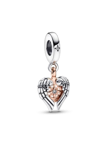 Pandora 925/- Sterling Silber & 14k rosé vergoldeter Charm