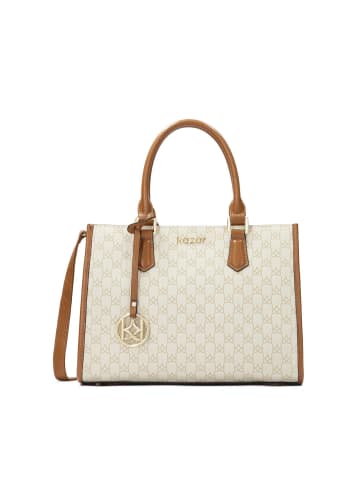 Kazar Schultertaschen in Off-white