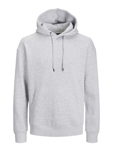 Jack & Jones Kapuzenpullover in Light Grey Melange