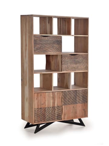 Giner y Colomer Bücherregal aus Akazienholz in Brown