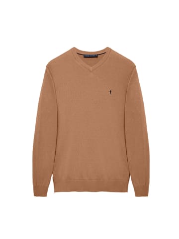 Polo Club Pullover in Camel