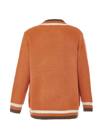 Fumo Damen Strickjacke in Orange