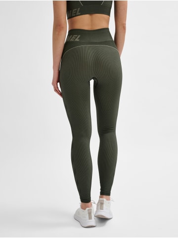 Hummel Leggings Hmlte Christel Damen in CLIMBING IVY/SEAGRASS MELANGE
