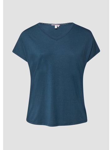 QS T-Shirt in 5820_tiefblau