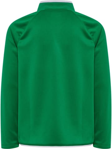 Hummel Kinder Trainingsjacke "Core 2.0 Half Zip" in Grün