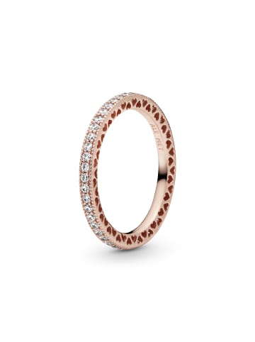 Pandora 14K rosa vergold.metalllegierung Ring Weite 56